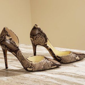 Jessica Simpson Snakeskin dress heel shoes